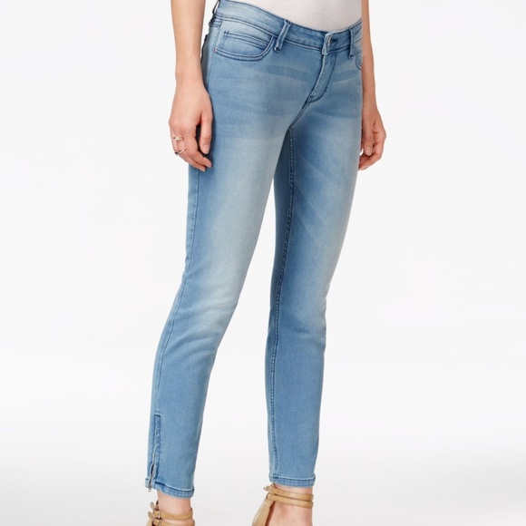 guess marilyn 3 zip skinny low